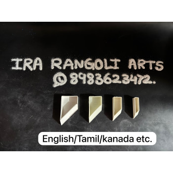 English Calligraphy Rangoli Tools